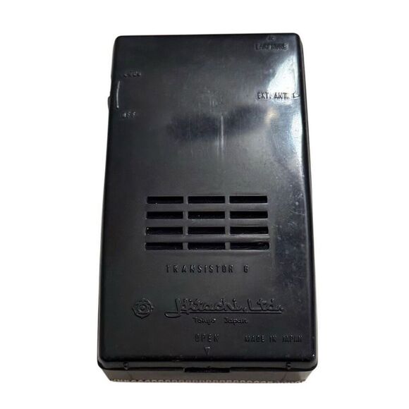 Hitachi 6 Transistor Radio w/ Leather case TH-627R - Picture 9 of 13